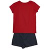 PIJAMA CORTO SINGLE JERSEY PUNTO HARRY POTTER DARK RED