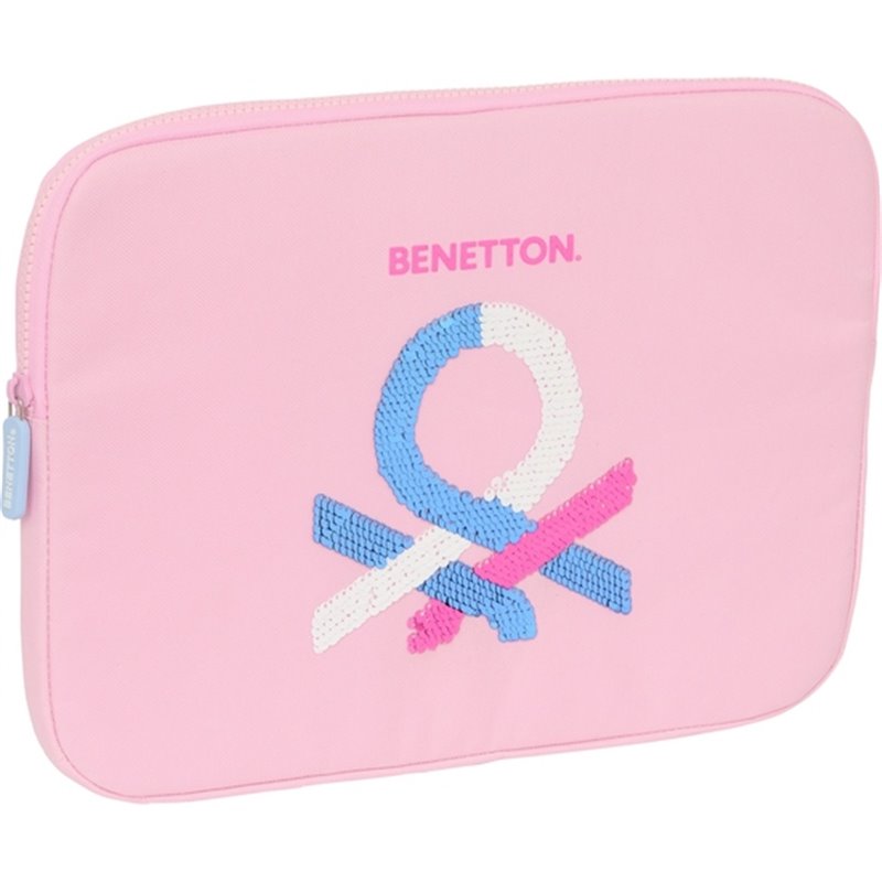 FUNDA PARA PORTATIL 15,6 BENETTON "PINK"