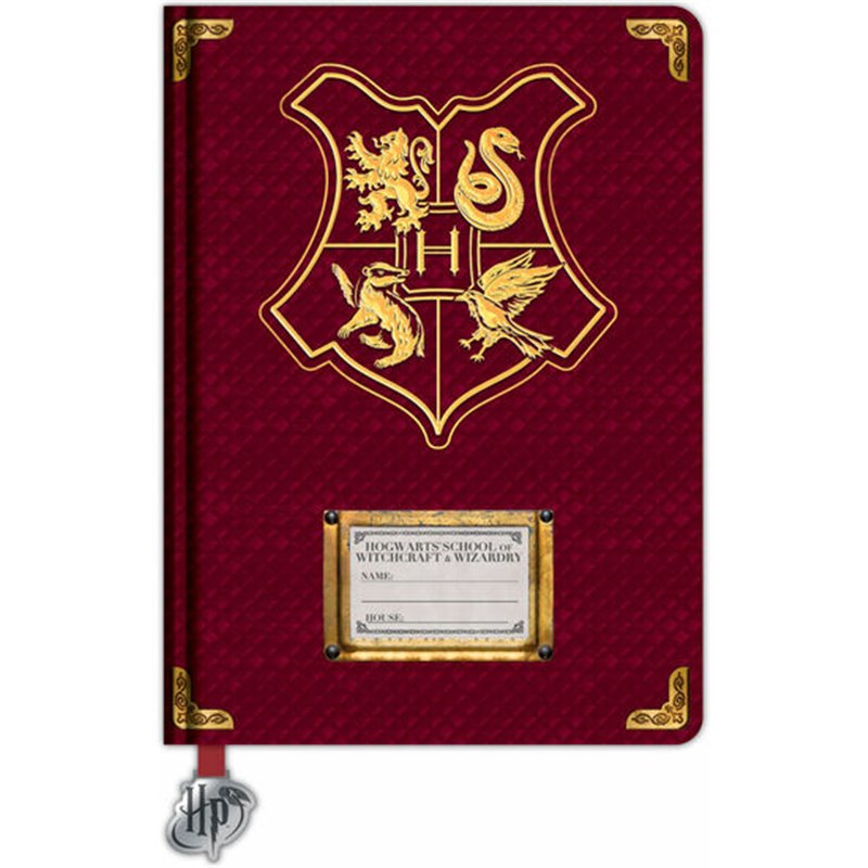 CUADERNO A5 HOGWARTS HARRY POTTER