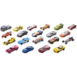 COCHE HOT WHEELS PACK 20 VEHICULOS ESCALA 1:64 - MODELOS SURTIDOS