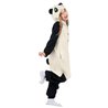 DISFRAZ INFANTIL OSO PANDA TALLA UNICA 9-13 AÑOS (KIGURUMI CON CAPUCHA Y COLA)