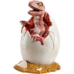 ESTATUA RAPTOR EGG JURASSIC PARK 12CM