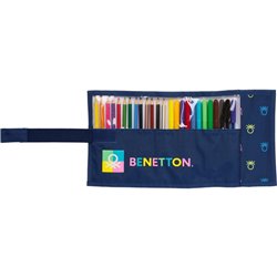 PLUMIER ENROLLABLE 27 PCS. BENETTON "COOL"