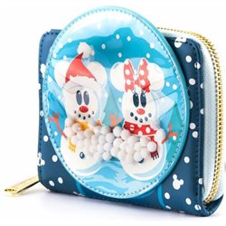 CARTERA MICKEY MINNIE SNOWMAN DISNEY LOUNGEFLY