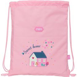 SACO PLANO JUNIOR RECICLADO GLOWLAB KIDS "SWEET HOME"