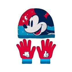 SET GORRO/GUANTES INFANTIL 51/54 MICKEY MOUSE "HAPPY SMILES"