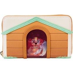 CARTERA LENTICULAR I HEART DOGS DOG HOUSE DISNEY LOUNGEFLY