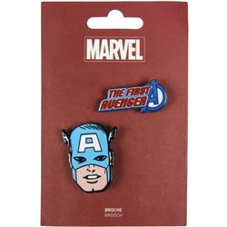 BROCHE AVENGERS CAPITAN AMERICA BLUE