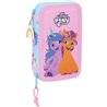 PLUMIER DOBLE PQÑO 28 PCS MY LITTLE PONY "WILD & FREE"