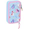 PLUMIER DOBLE PQÑO 28 PCS MY LITTLE PONY "WILD & FREE"