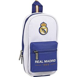 PLUMIER MOCHILA C/4 PORT.VACIO REAL MADRID 1ª EQUIP. 21/22