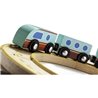 TREN DE MADERA CON PISTA DESMONTABLE 34X26.50X7.50 CM