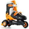 PATINES 4 EN LINEA NARANJA AJUSTABLE TALLA M (35/38)