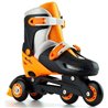 PATINES 4 EN LINEA NARANJA AJUSTABLE TALLA M (35/38)