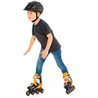 PATINES 4 EN LINEA NARANJA AJUSTABLE TALLA M (35/38)