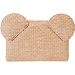 CARTERA STRAW MICKEY DISNEY LOUNGEFLY