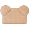 CARTERA STRAW MICKEY DISNEY LOUNGEFLY