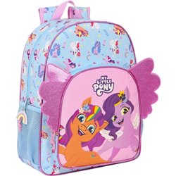 MOCHILA DE 33 CM ADAPT.CARRO MY LITTLE PONY "WILD & FREE"