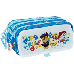 PORTATODO TRIPLE BIG PAW PATROL "PUPS RULE"