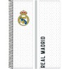 LIBRETA CUARTO 80 H. TAPAS DURAS REAL MADRID 1ª EQUIP. 24/25