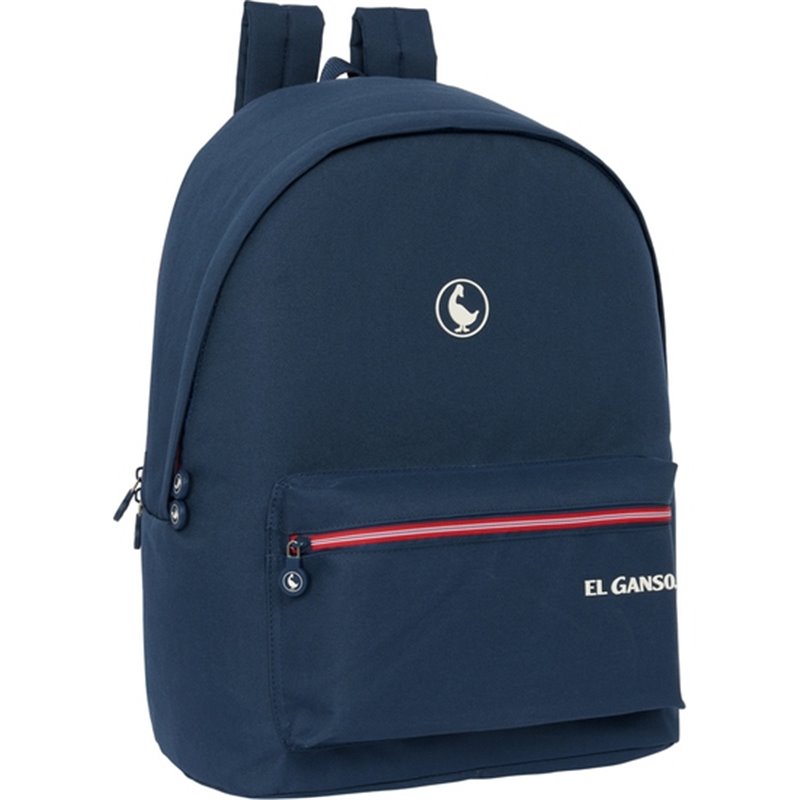 MOCHILA DOBLE PARA PORTATIL 15,6"+USB EL GANSO "CLASSIC"