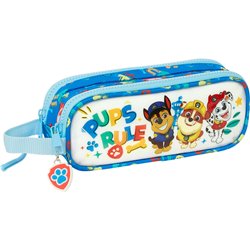 PORTATODO DOBLE PAW PATROL "PUPS RULE"