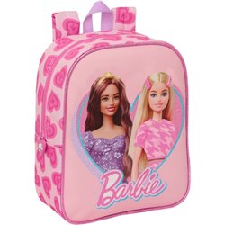 MOCHILA GUARDERIA ADAPT.CARRO BARBIE "LOVE"