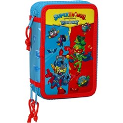 PLUMIER TRIPLE 36 PCS SUPERTHINGS "RESCUE FORCE"