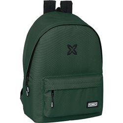 MOCHILA DOBLE PARA PORTATIL 15,6"+USB MUNICH BASICOS "VERDE"