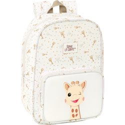 MOCHILA INFANTIL RECIC Y REPELENTE AGUA SOPHIE LA GIRAFE HONEY