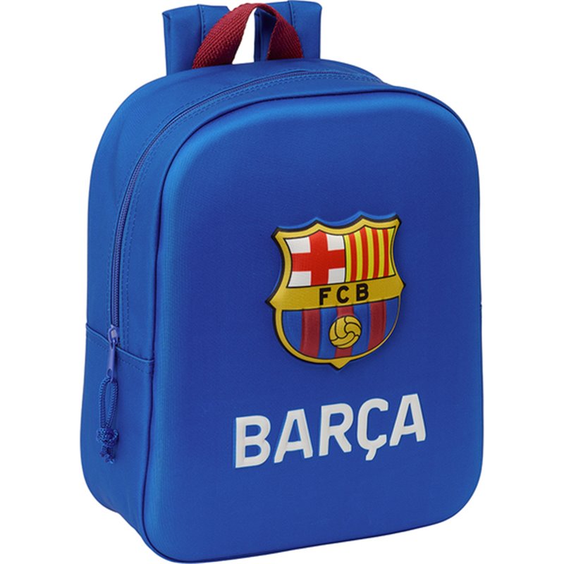 MOCHILA GUARDERIA 3D BOLSILLO RED F.C.BARCELONA