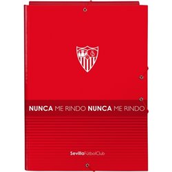 CARPETA FOLIO 3 SOLAPAS SEVILLA FC CORPORATIVA