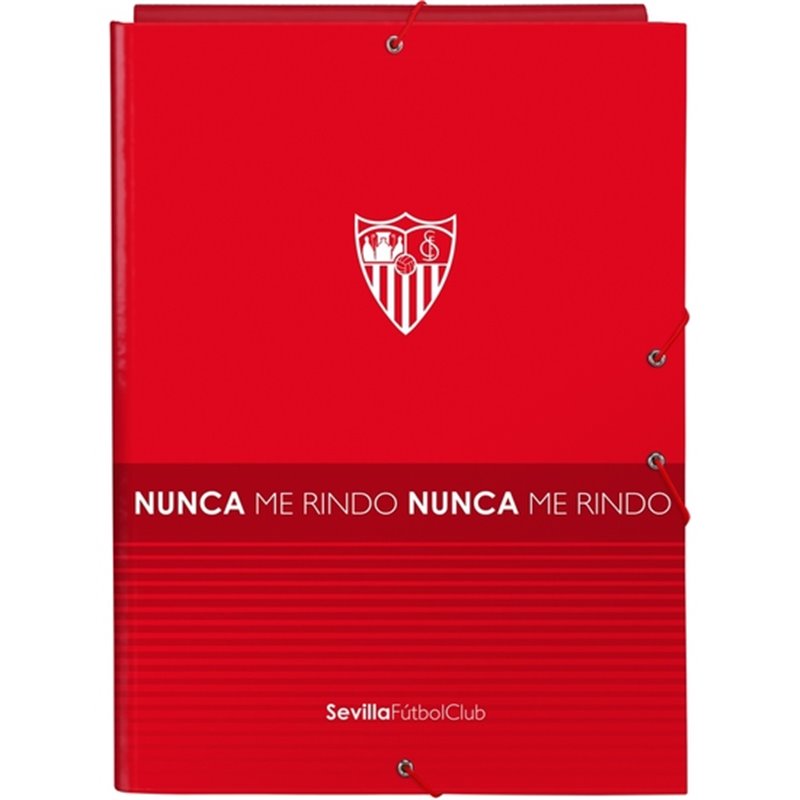 CARPETA FOLIO 3 SOLAPAS SEVILLA FC CORPORATIVA