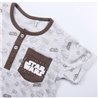 CONJUNTO 2 PIEZAS STAR WARS GRAY