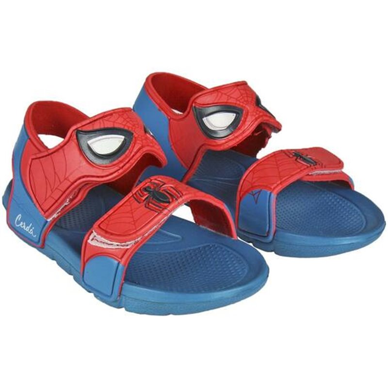 SANDALIAS PLAYA SPIDERMAN - ROJO 