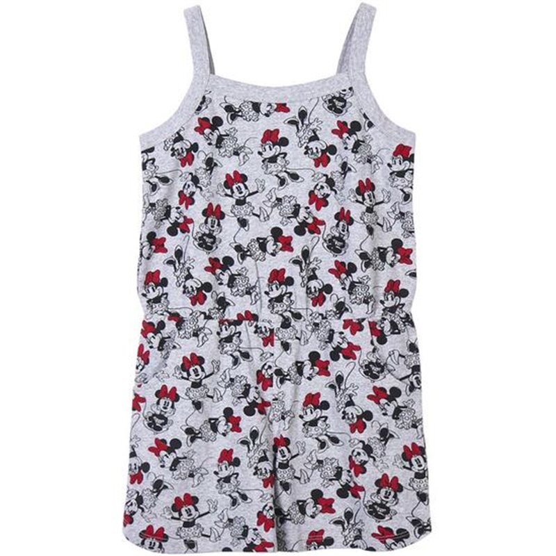 VESTIDO SINGLE JERSEY PUNTO MINNIE GRAY