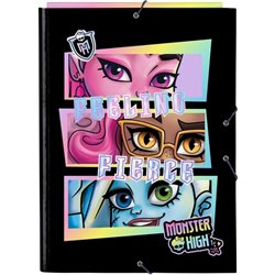 CARPETA FOLIO 3 SOLAPAS MONSTER HIGH "CREEP"