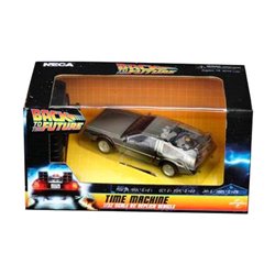 COCHE RADIOCONTROL TIME MACHINE REGRESO AL FUTURO 13CM