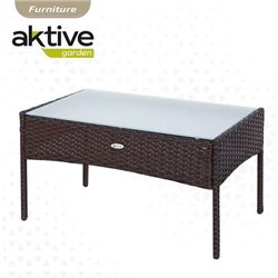 CONJUNTO DE SOFÁ(104X58X84 CM) + 2 SILLONES (57,5X58X84 CM) + MESA (71X41X39 CM) AKTIVE