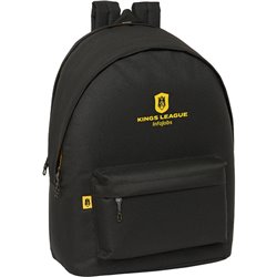 MOCHILA DOBLE PARA PORTATIL 15,6"+USB KINGS LEAGUE