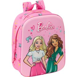 MOCHILA GUARDERIA 3D BOLSILLO RED BARBIE