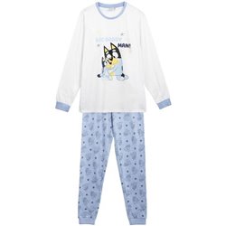 PIJAMA LARGO SINGLE JERSEY BLUEY