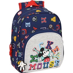 MOCHILA INFANTIL ADAPT.CARRO MICKEY MOUSE "ONLY ONE"