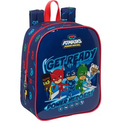 MOCHILA GUARDERIA ADAPT.CARRO PJMASKS "READY"