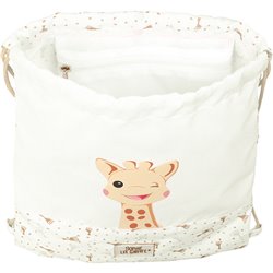 SACO PLANO JUNIOR SOPHIE LA GIRAFE HONEY