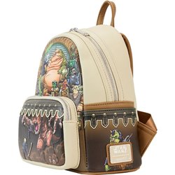 MOCHILA EL RETORNO DEL JEDI EL PALACIO DE JABBA STAR WARS LOUNGEFLY 26CM