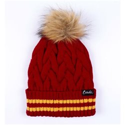 GORRO TRICOT POMPOM HARRY POTTER GRYFFINDOR RED