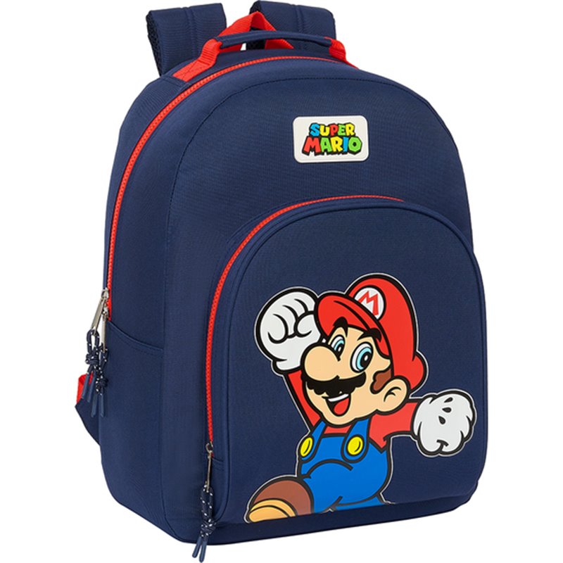 MOCHILA ADAPT.CARRO SUPER MARIO "WORLD"