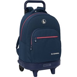 MOCHILA GDE. C/RUEDAS COMPACT EXTRAIBLE EL GANSO "CLASSIC"