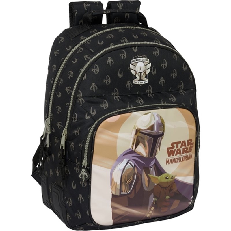 MOCHILA DOBLE ADAPT.CARRO THE MANDALORIAN "THIS IS THE WAY"